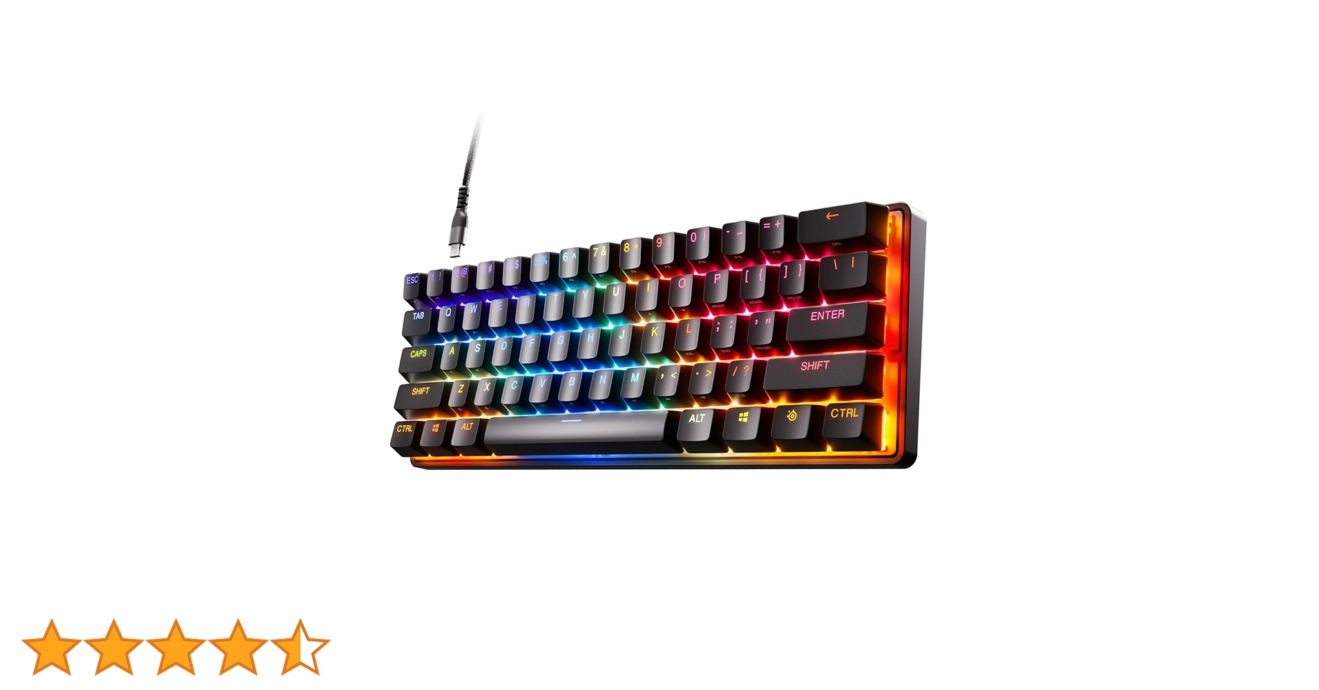 Amazon | SteelSeries Apex 9 Mini - HotSwap Optical Mini キーボード
